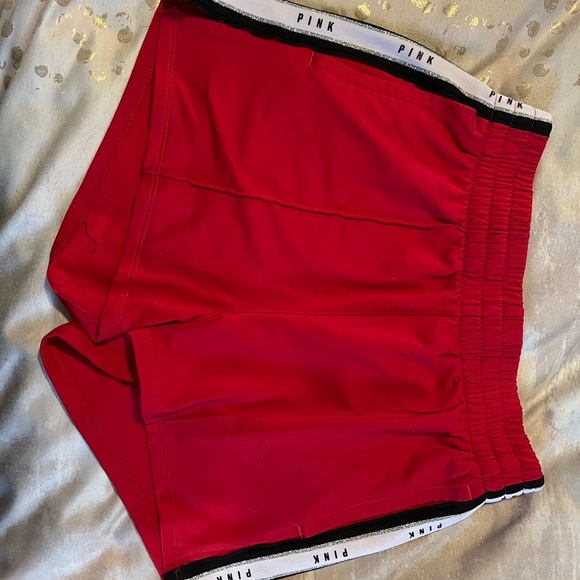 High rise PINK shorts - Picture 1 of 3